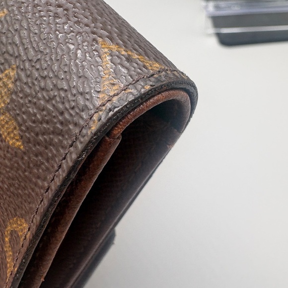 Authentic Louis Vuitton Monogram Porte Tresor International Wallet Vintag. - Picture 9 of 16